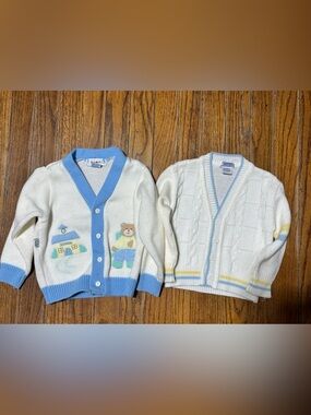 Vintage Carriage Boutique & Pipiniki Boys Cardigan 24 months